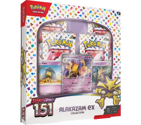 Pokémon - Scarlet & Violet 151 EX Box: Alakazam EX