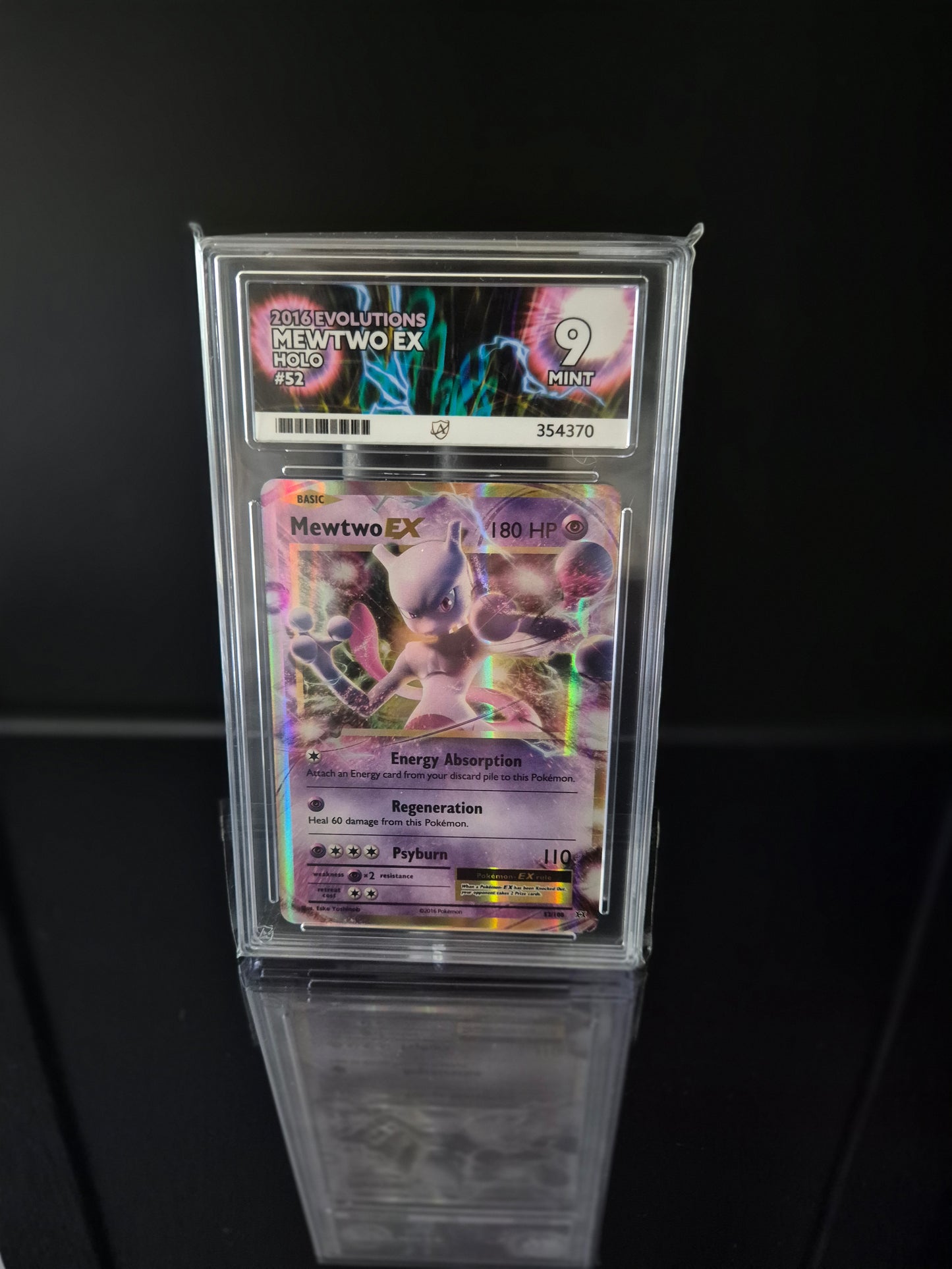 Mewtwo EX #52 ACE Mint 9 Pokemon Evolutions