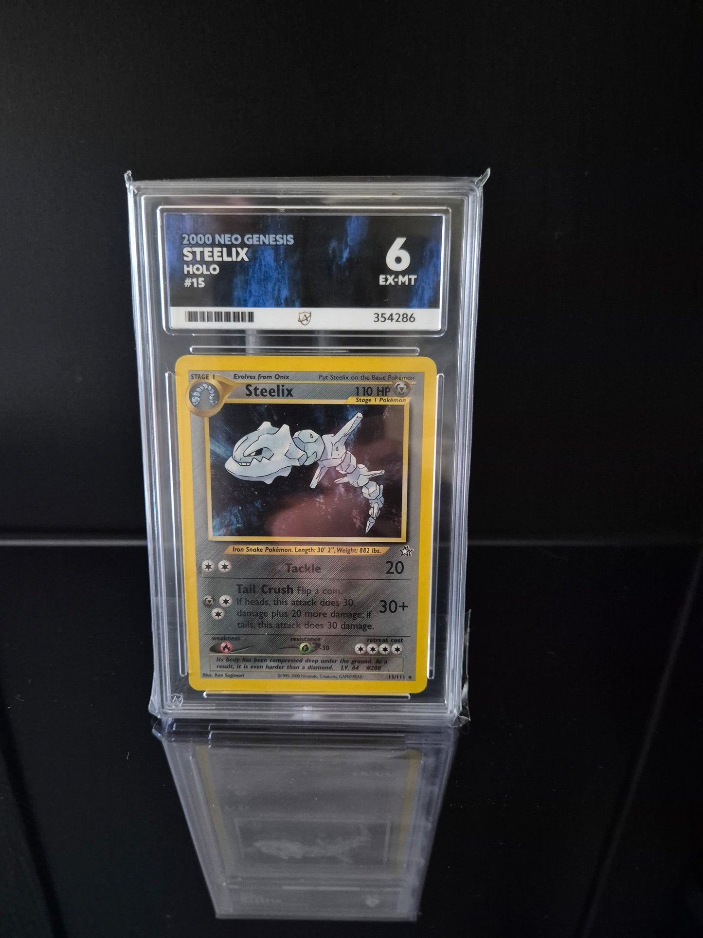 Steelix #15 ACE 6 Pokemon Neo Genesis