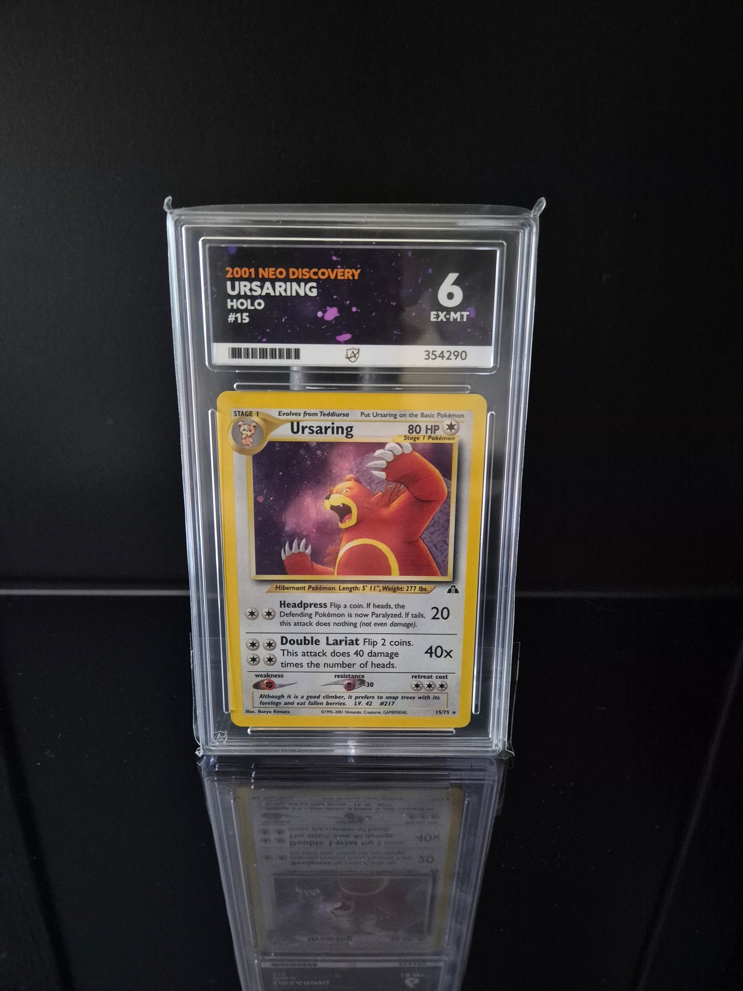 Ursaring #15 ACE 6 Pokemon Neo Discovery