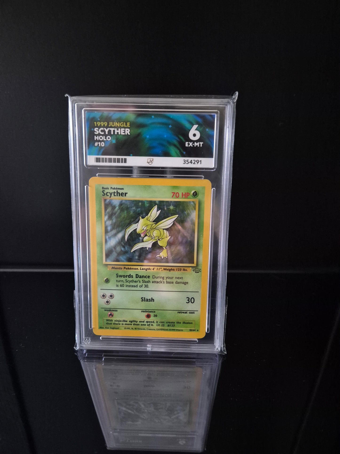Scyther #10 ACE 6 Pokemon Jungle