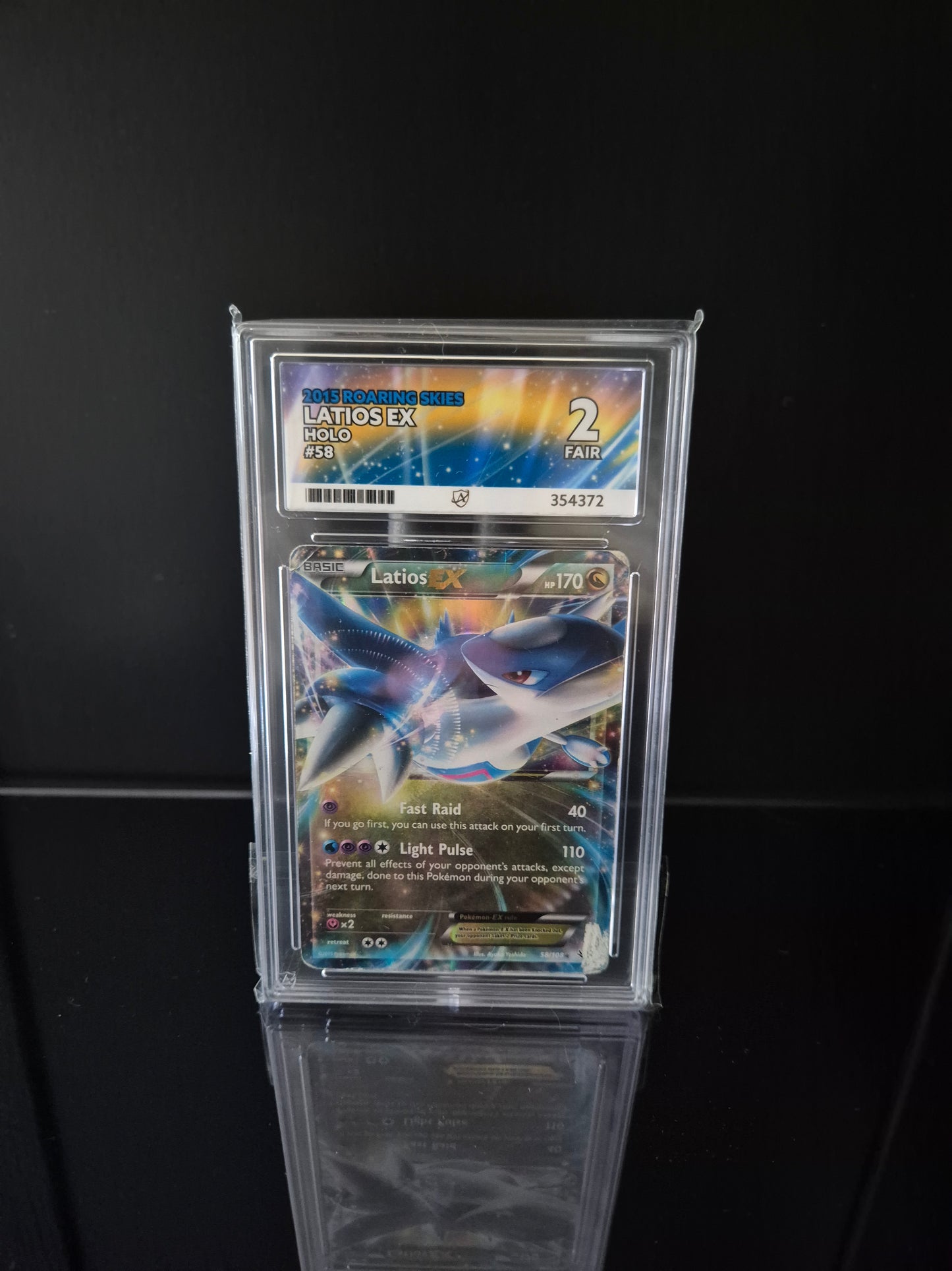 Latios EX #58 ACE 2 Pokemon Roaring Skies