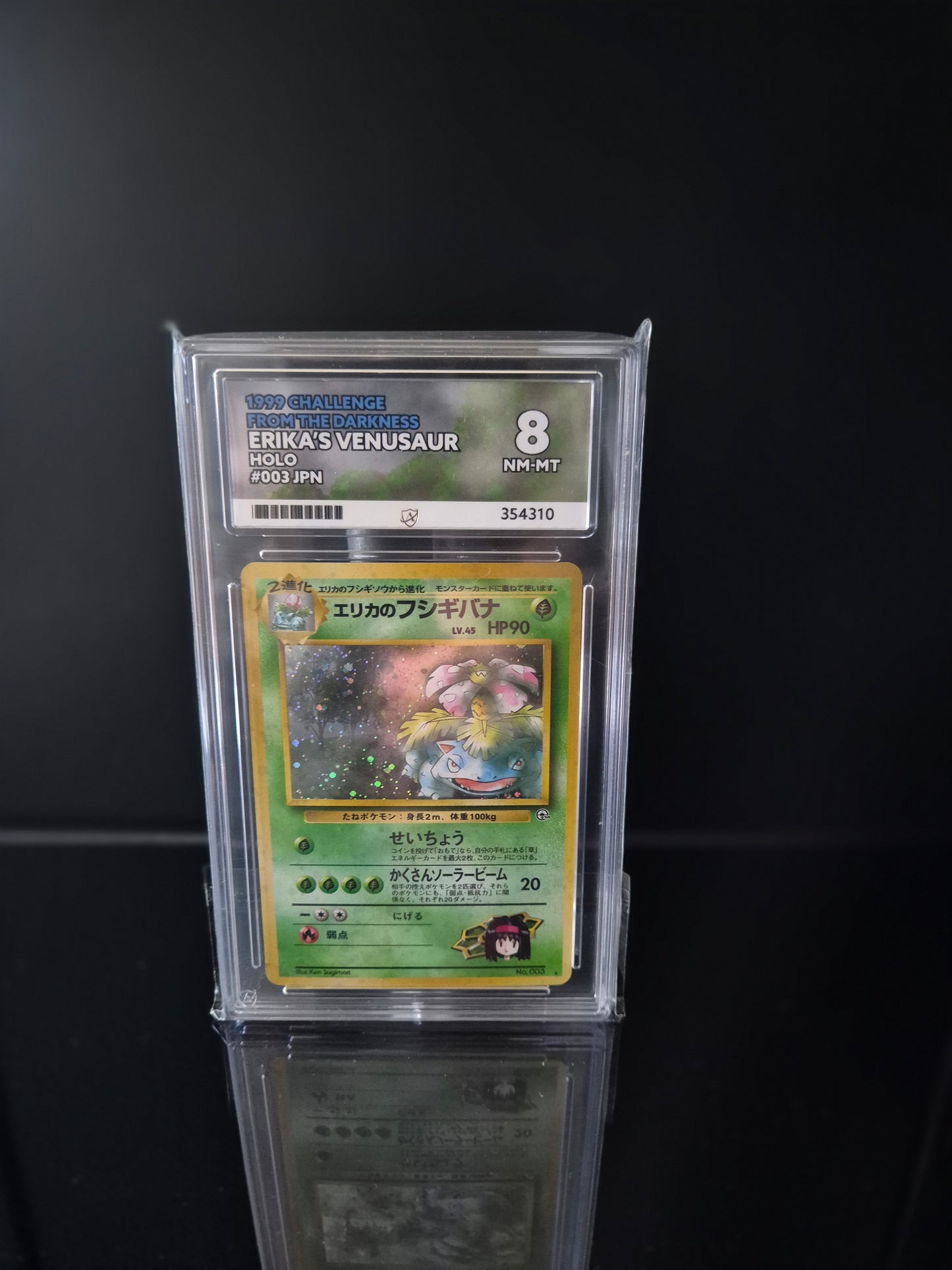 Erikas Bisaflor Nr. 3 ACE 8 Pokemon Japanische Herausforderung aus der Dunkelheit
