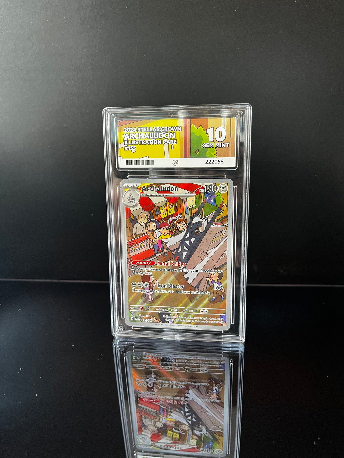 Archaludon #155 Pokemon Stellar Crown ACE GEM MINT 10