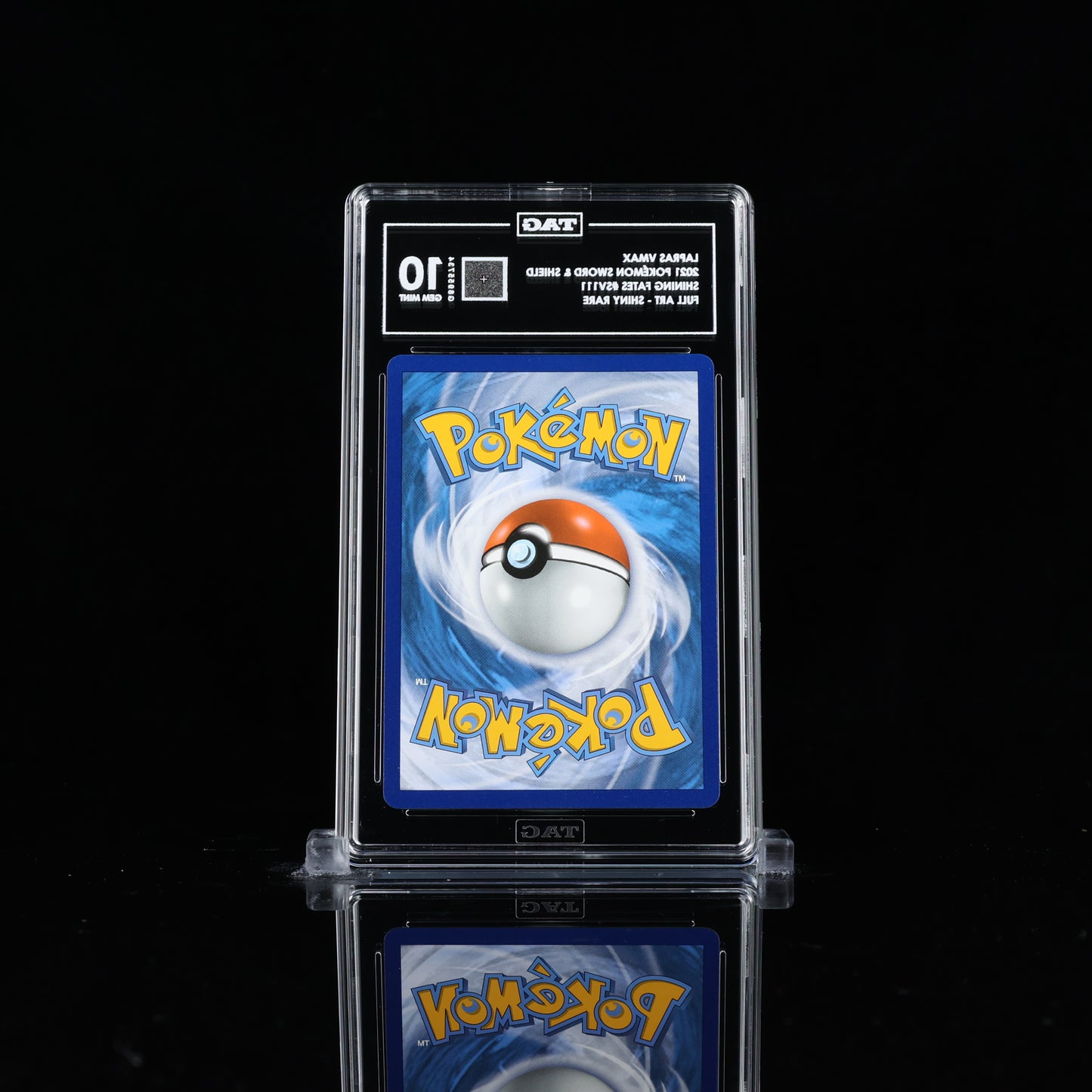 Pokemon Shining Fates Lapras VMAX #SV111 TAG Gem Mint 10