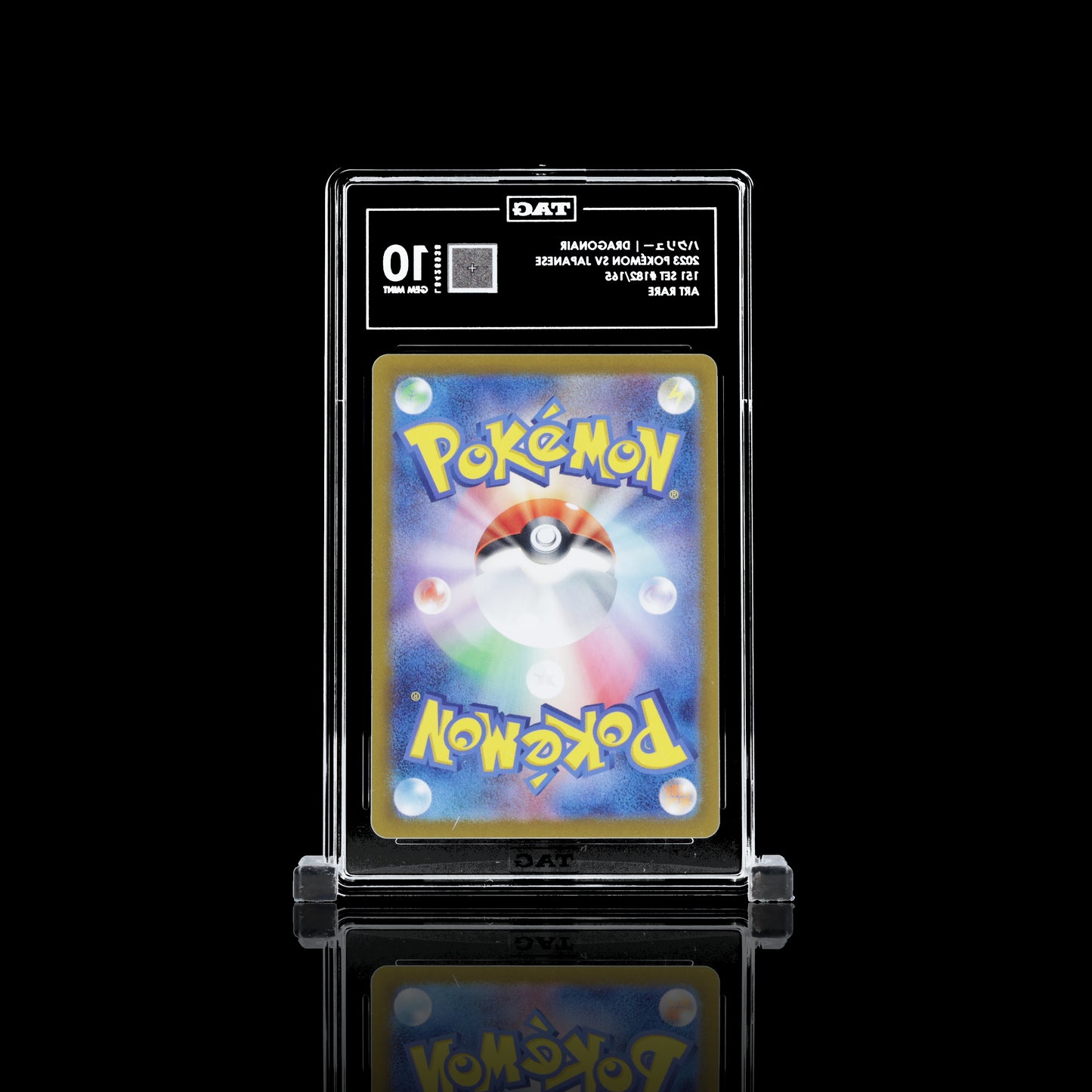 Dragonair #182 Pokemon Japanese Scarlet & Violet 151 TAG GEM MINT 10