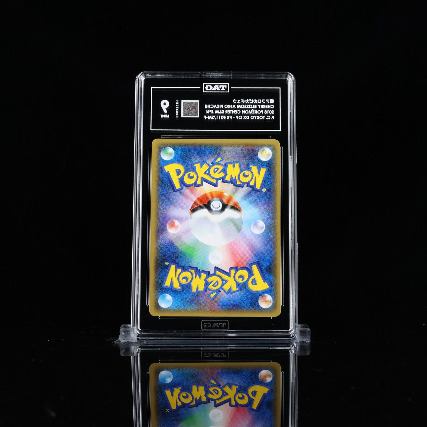 Cherry Blossom Afro Pikachu (SM-P 211) TAG MINT 9