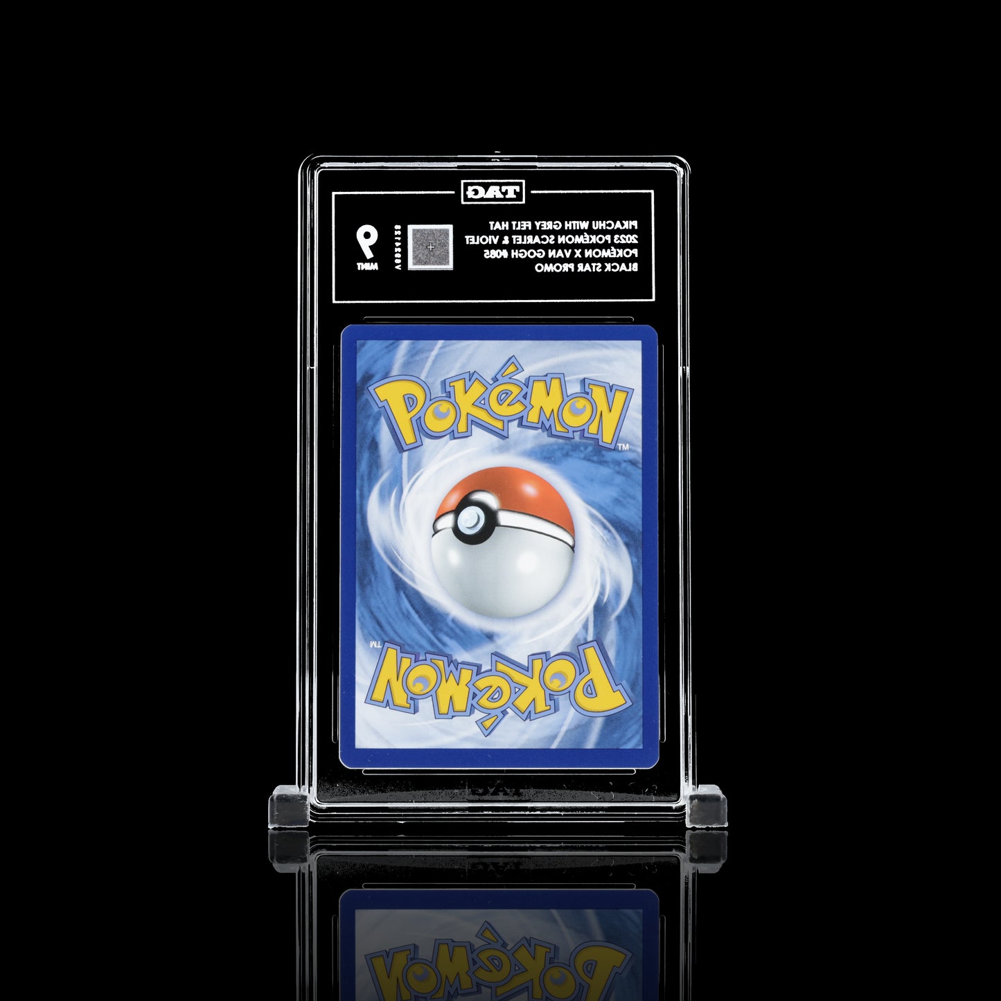 Pikachu mit grauem Filzhut #85 Pokemon Promo TAG Mint 9
