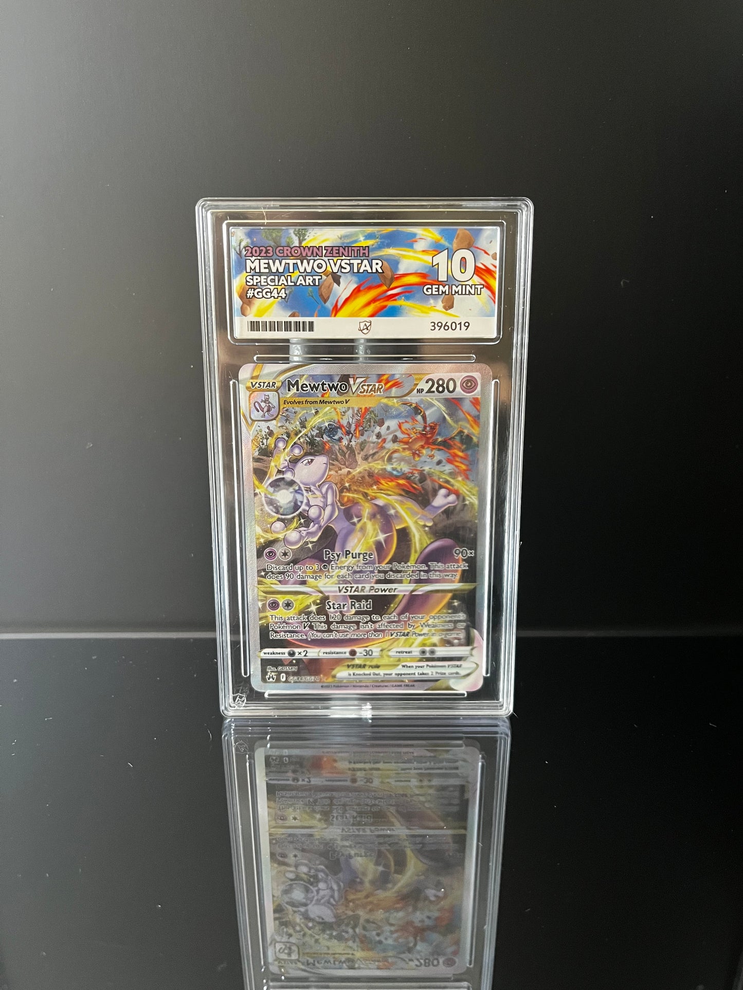 Mewtwo VSTAR #GG44 Pokemon Crown Zenith ACE GEM MINT 10