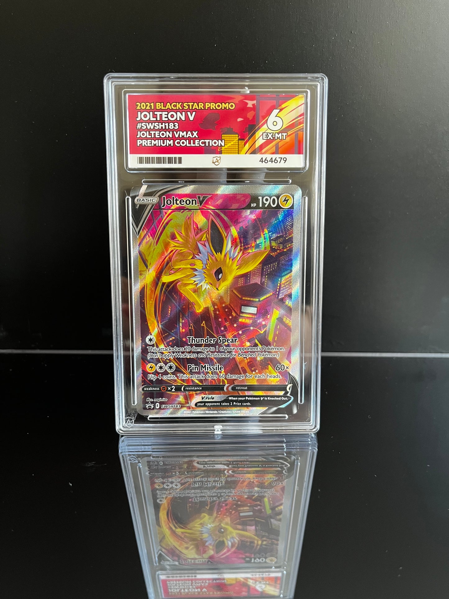 Jolteon V #SWSH183 Pokemon Promo ACE NEAR MINT 8