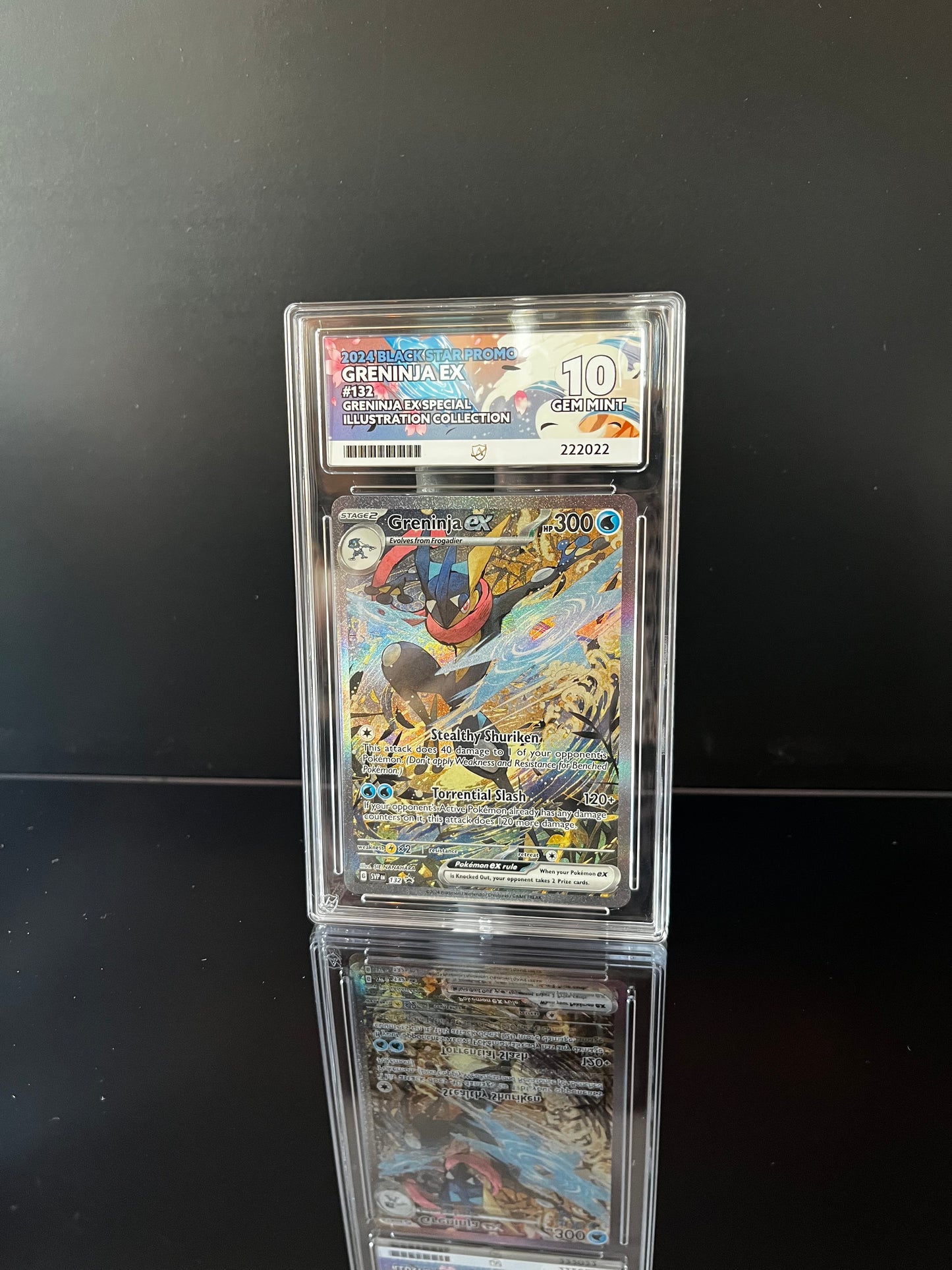 Greninja Ex #132 Pokemon Promo ACE GEM MINT 10