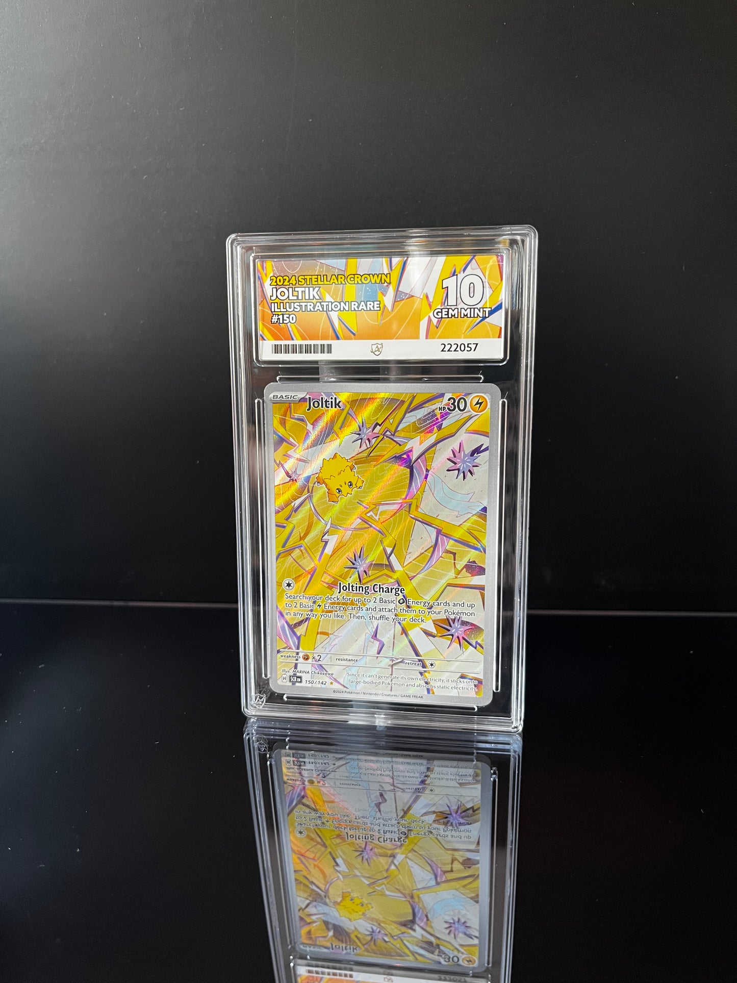 Joltik #150 Pokemon Stellar Crown ACE GEM MINT 10