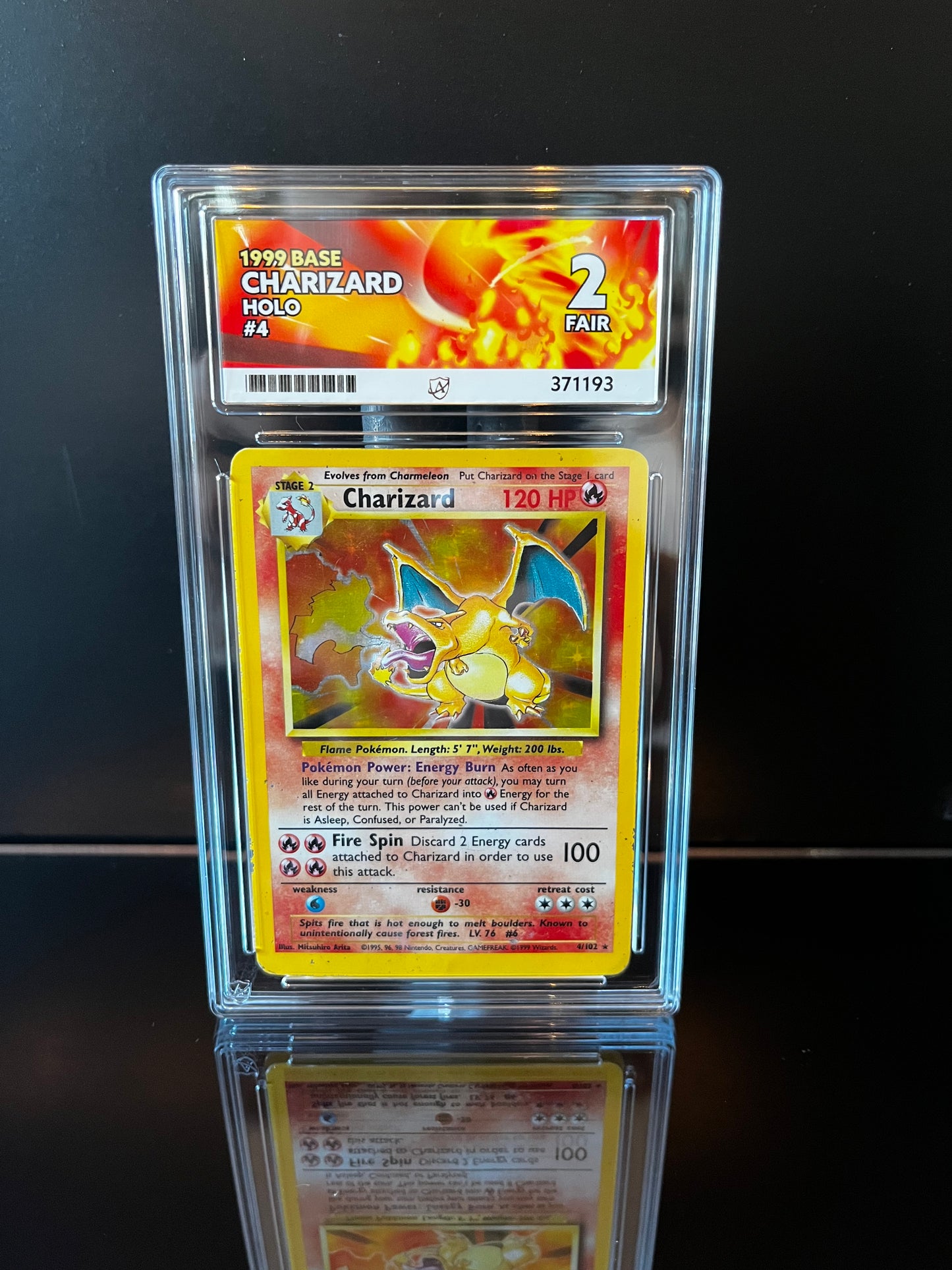 Charizard #4 ACE 2 Pokemon Base Set
