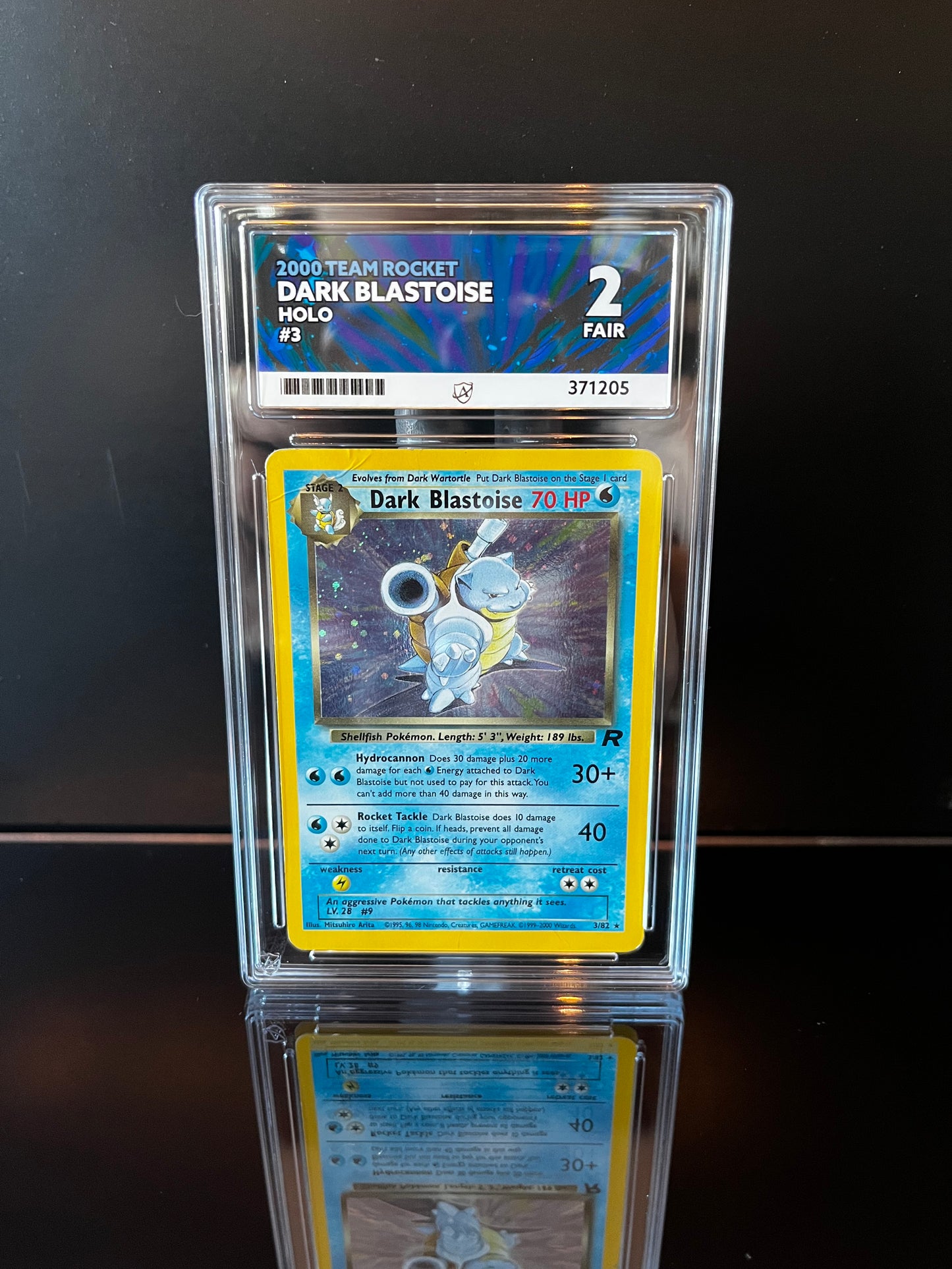 Dark Blastoise #3 ACE 2 Pokemon Team Rocket