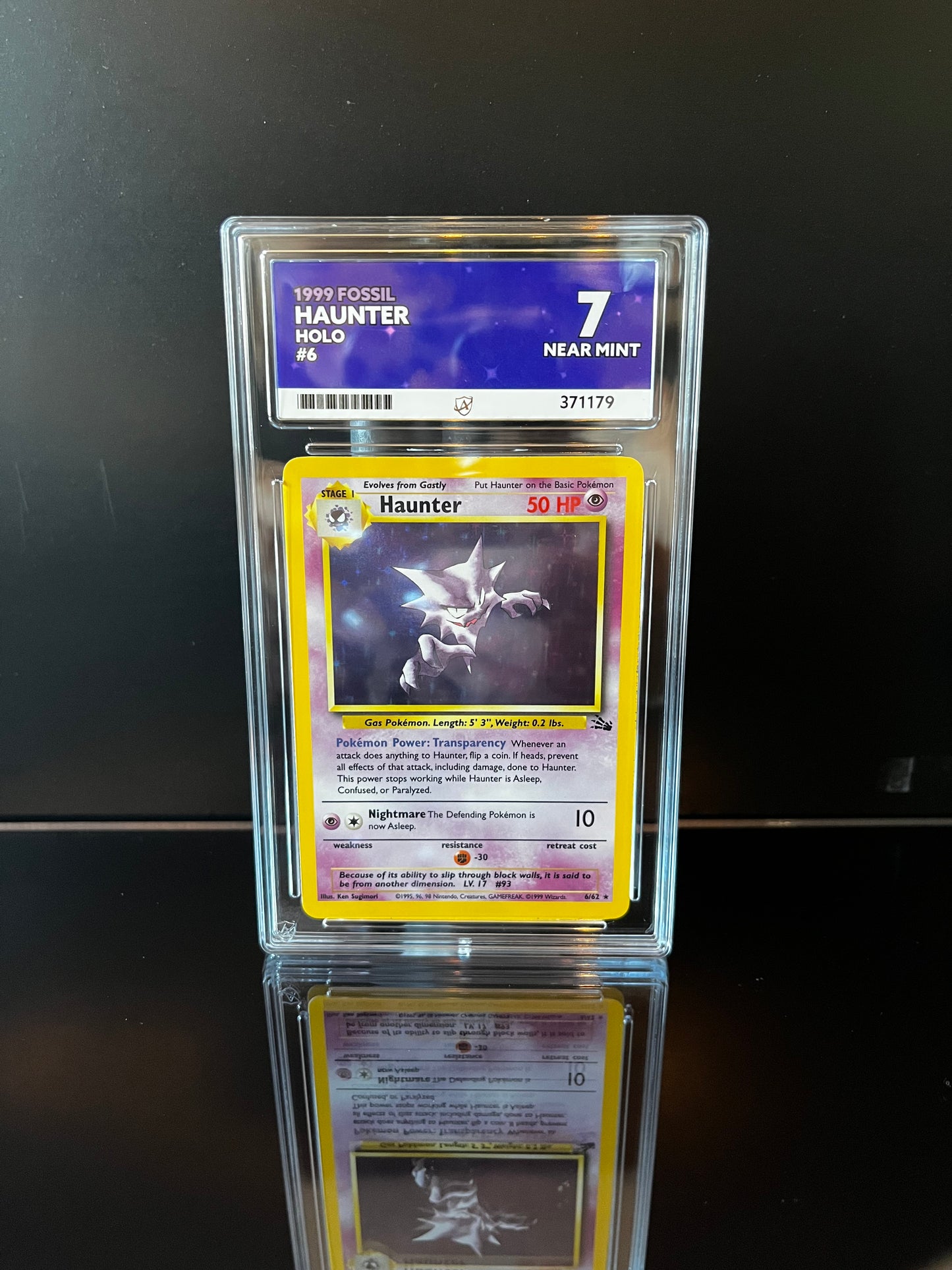 Haunter #6 ACE 7 Pokemon Fossil