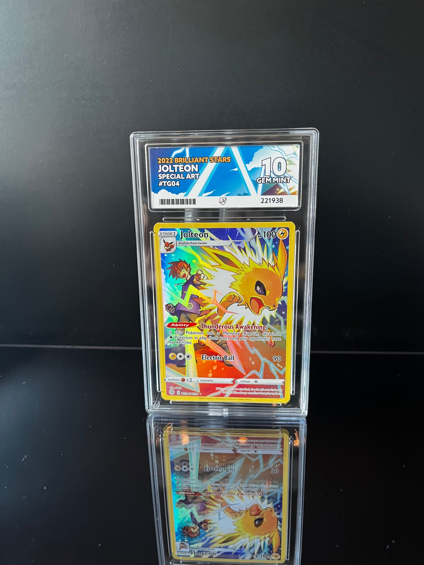 Jolteon #TG04 Pokemon Brilliant Stars ACE GEM MINT 10