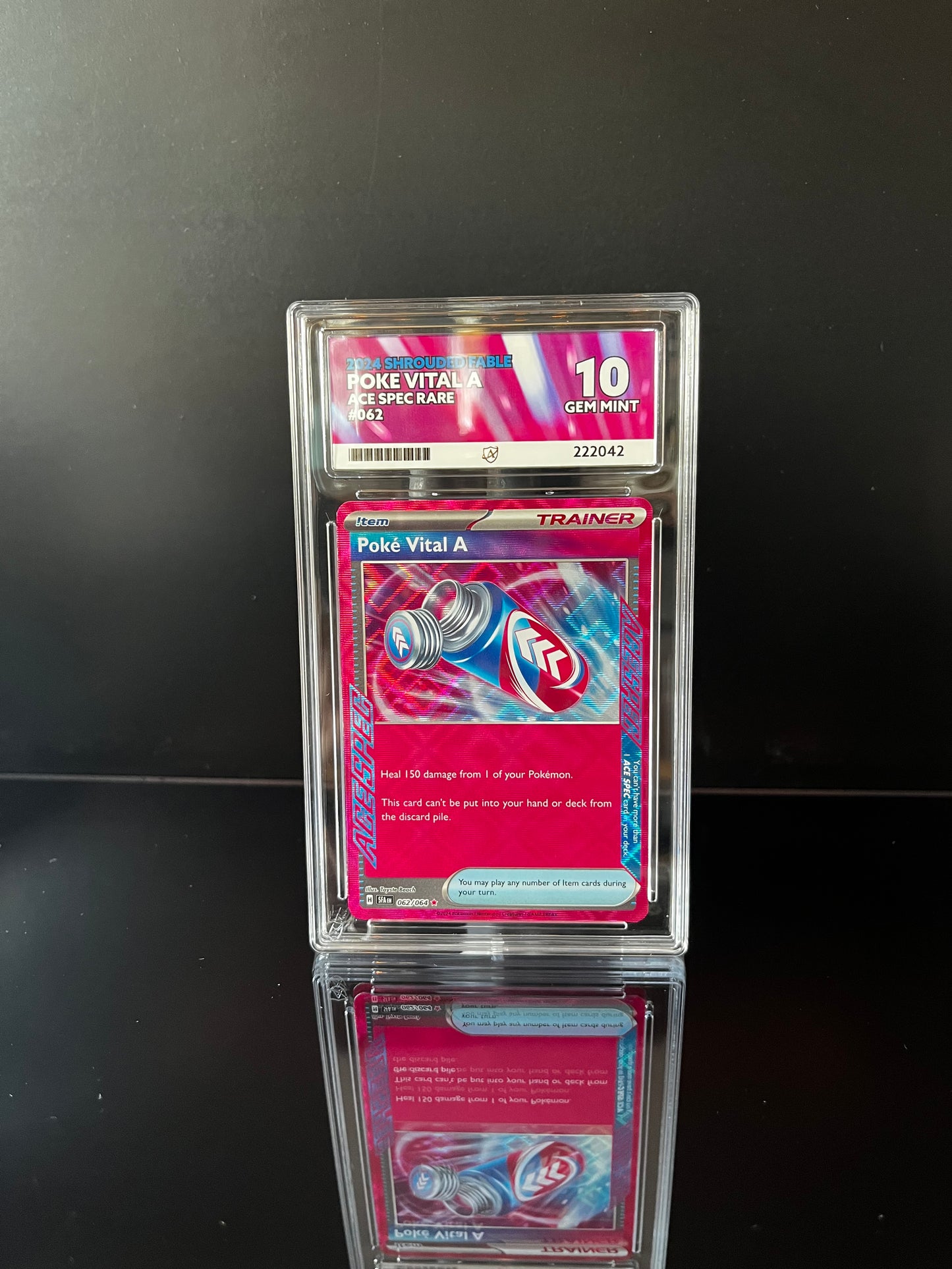 Poke Vital A #62 Pokemon Shrouded Fable GEM MINT 10