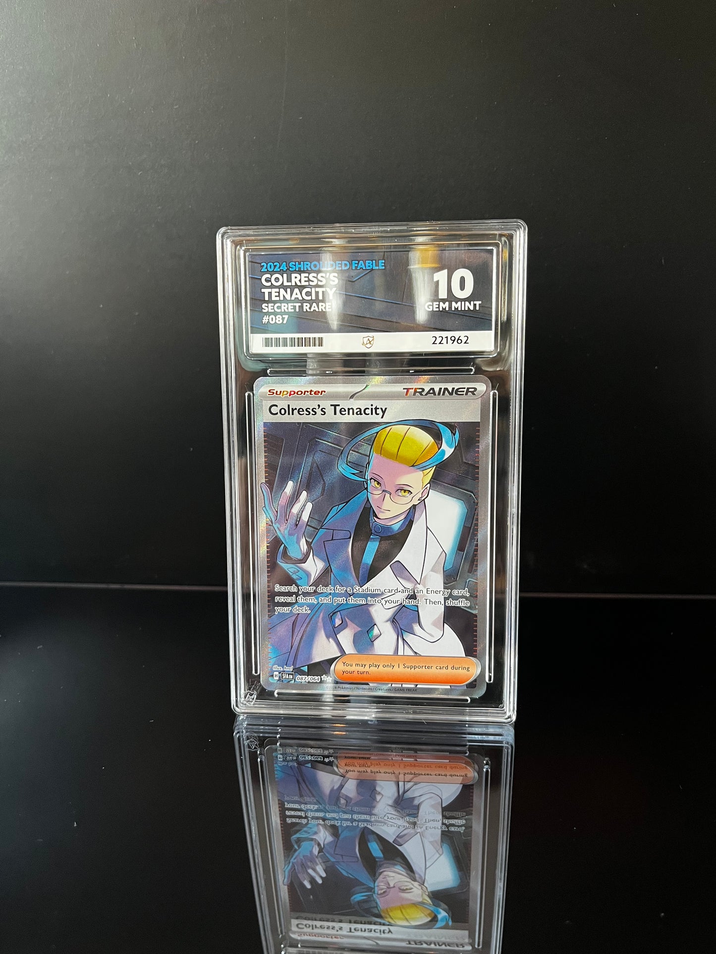 Colress's Tenacity #87 Pokemon Shrouded Fable GEM MINT 10