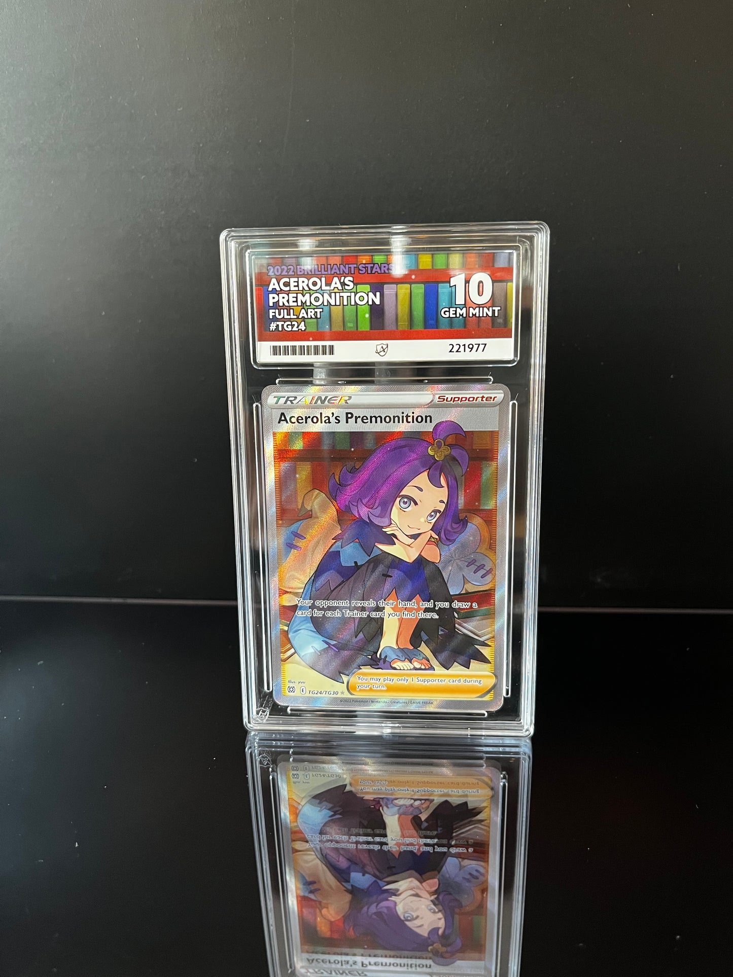 Acerola's Premonition #TG24 Pokemon Brilliant Stars GEM MINT 10