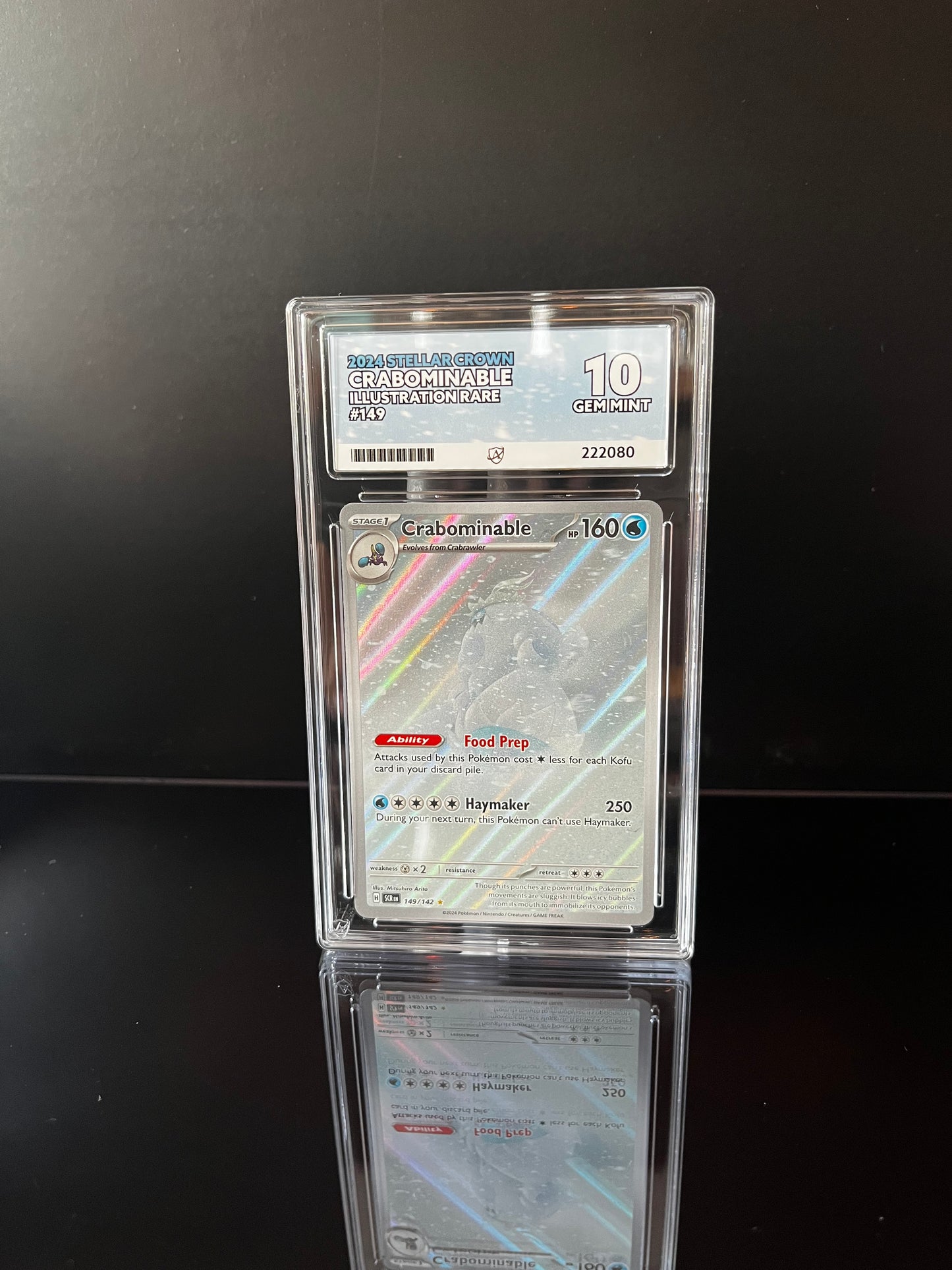 Crabominable #149 Pokemon Stellar Crown ACE GEM MINT 10