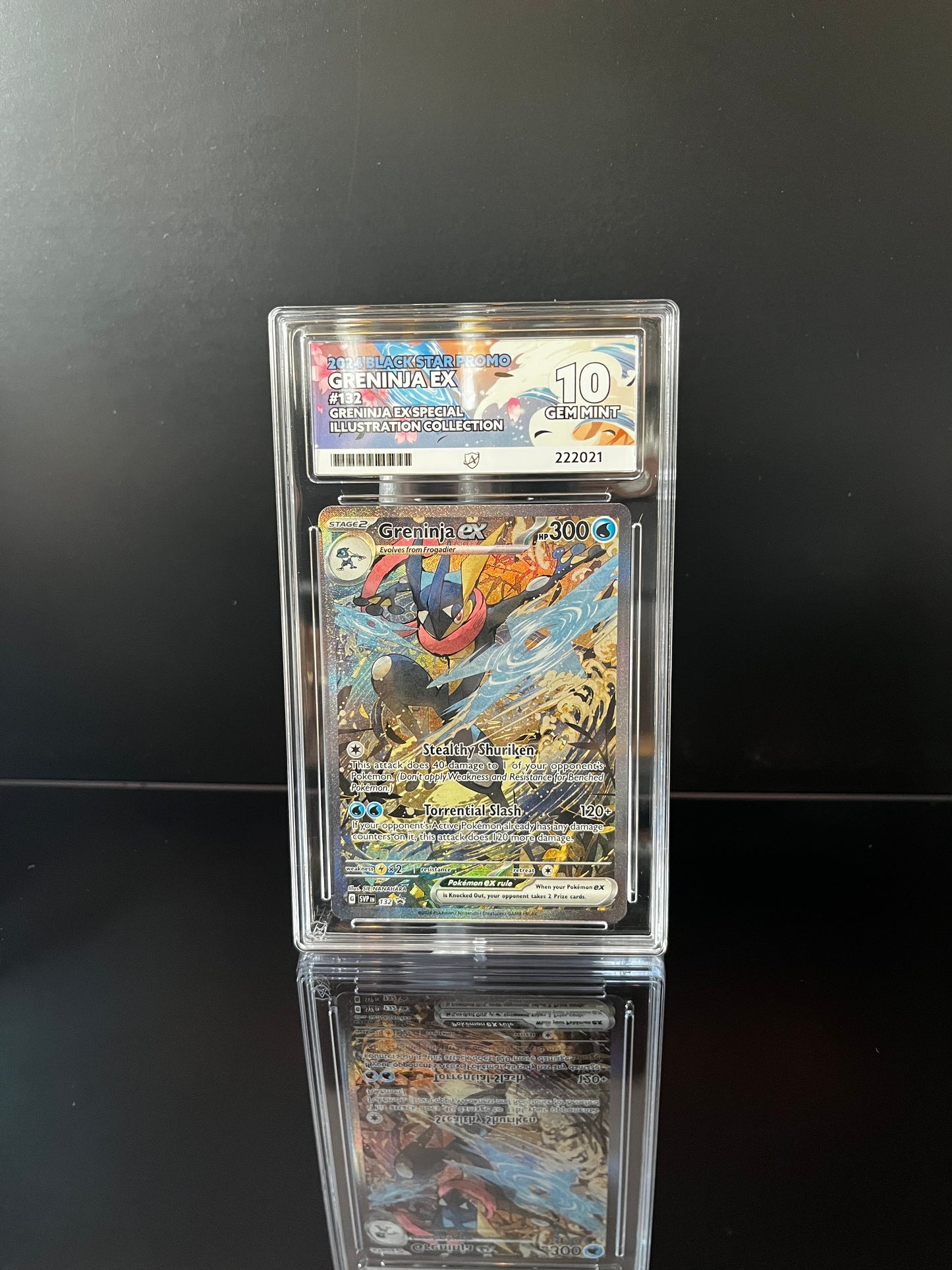 Greninja Ex #132 Pokemon Promo ACE GEM MINT 10