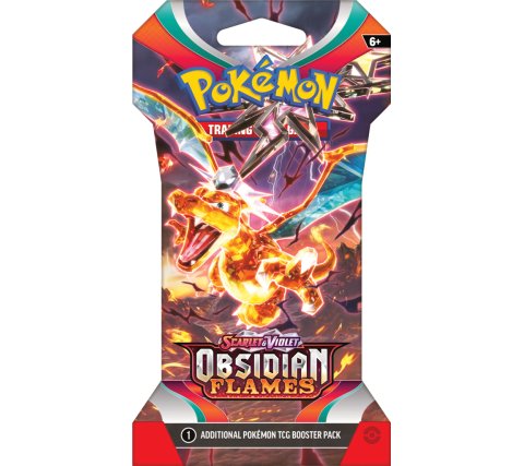 Pokémon - Scarlet & Violet Obsidian Flames Sleeved Booster