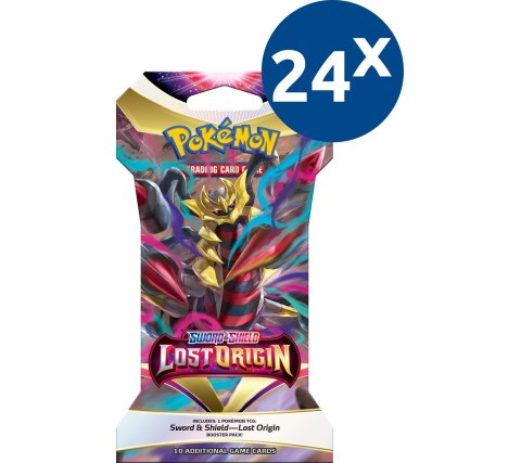 Pokémon - Sealed Box Sleeved Booster Sword & Shield: Lost Origin (24 stuks)