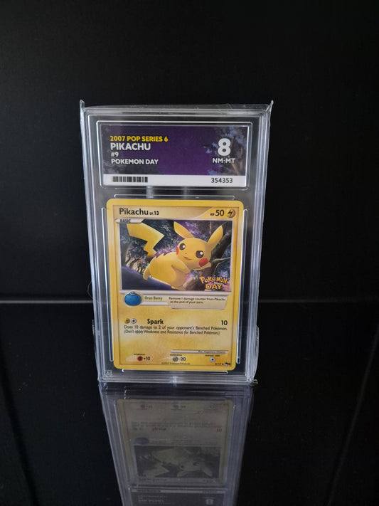 Pikachu [Pokemon Day] #9 Pokemon POP Series 6 ACE Mint 8