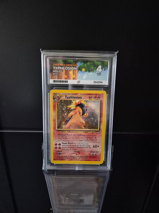 Typhlosion #17 ACE 4 Pokemon Neo Genesis