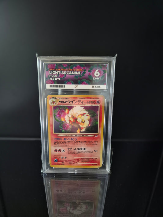 Light Arcanine #59 ACE 6 Pokemon Japanese Darkness, and to Light
