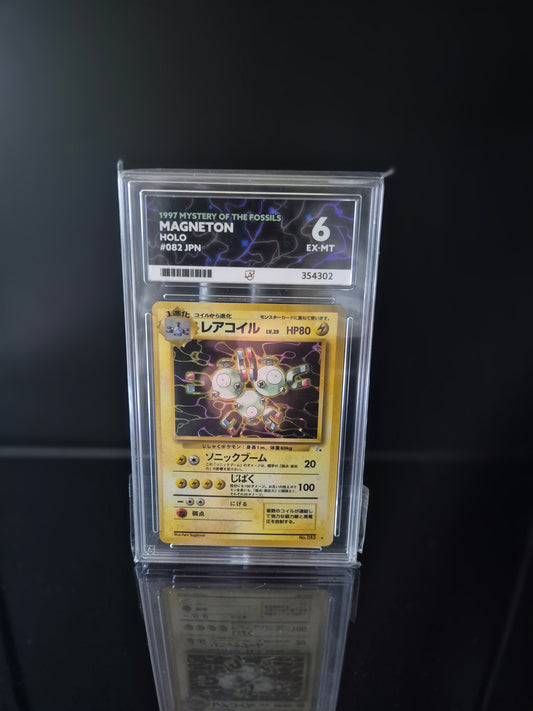 Magneton #82 ACE 6 Pokemon Japanese Mystery of the Fossils