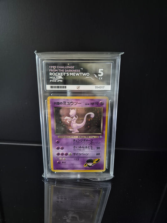 Rocket's Mewtwo #150 ACE 5 Pokemon Japanese Challenge from the Darkness