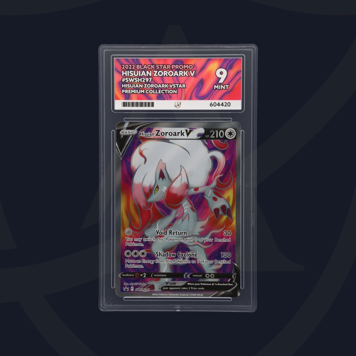 Hisuian Zoroark V - ACE 9   (Front)