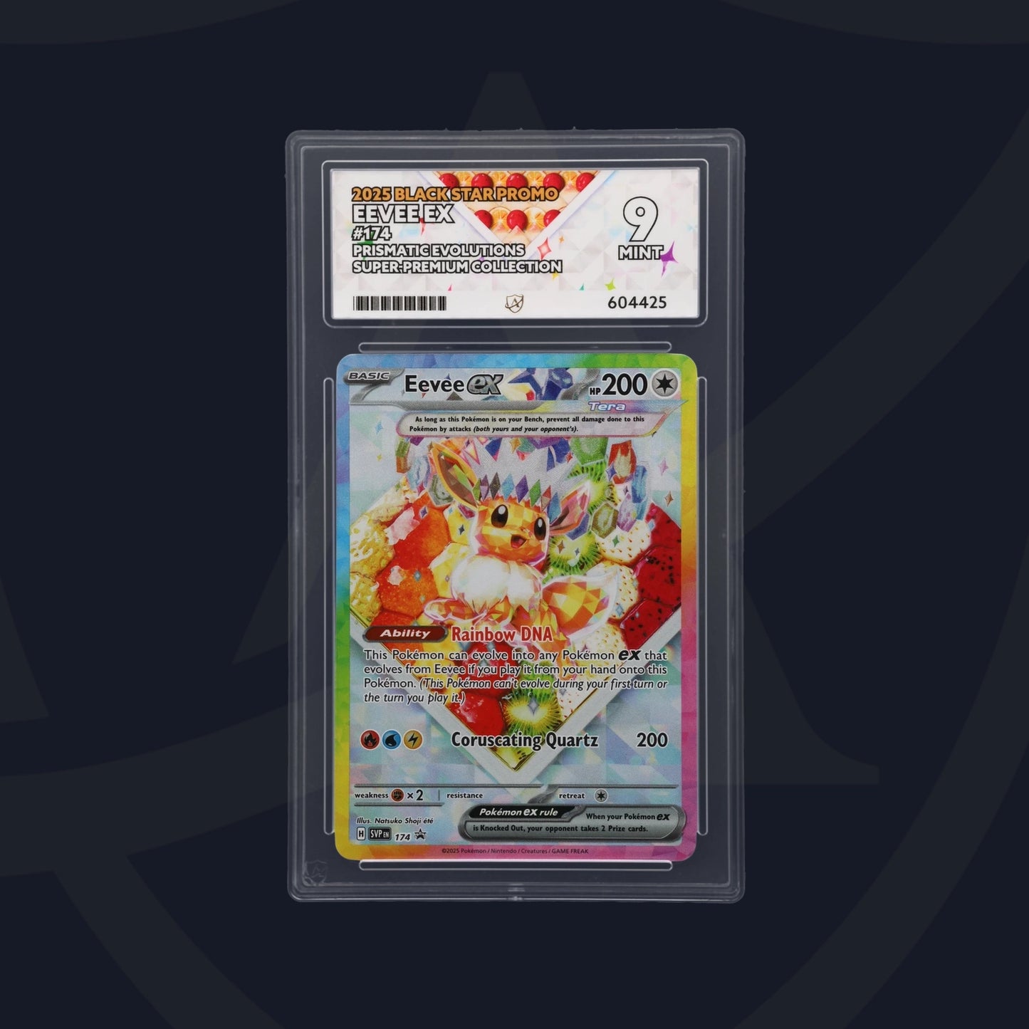 Eevee ex - ACE 9   (Front)