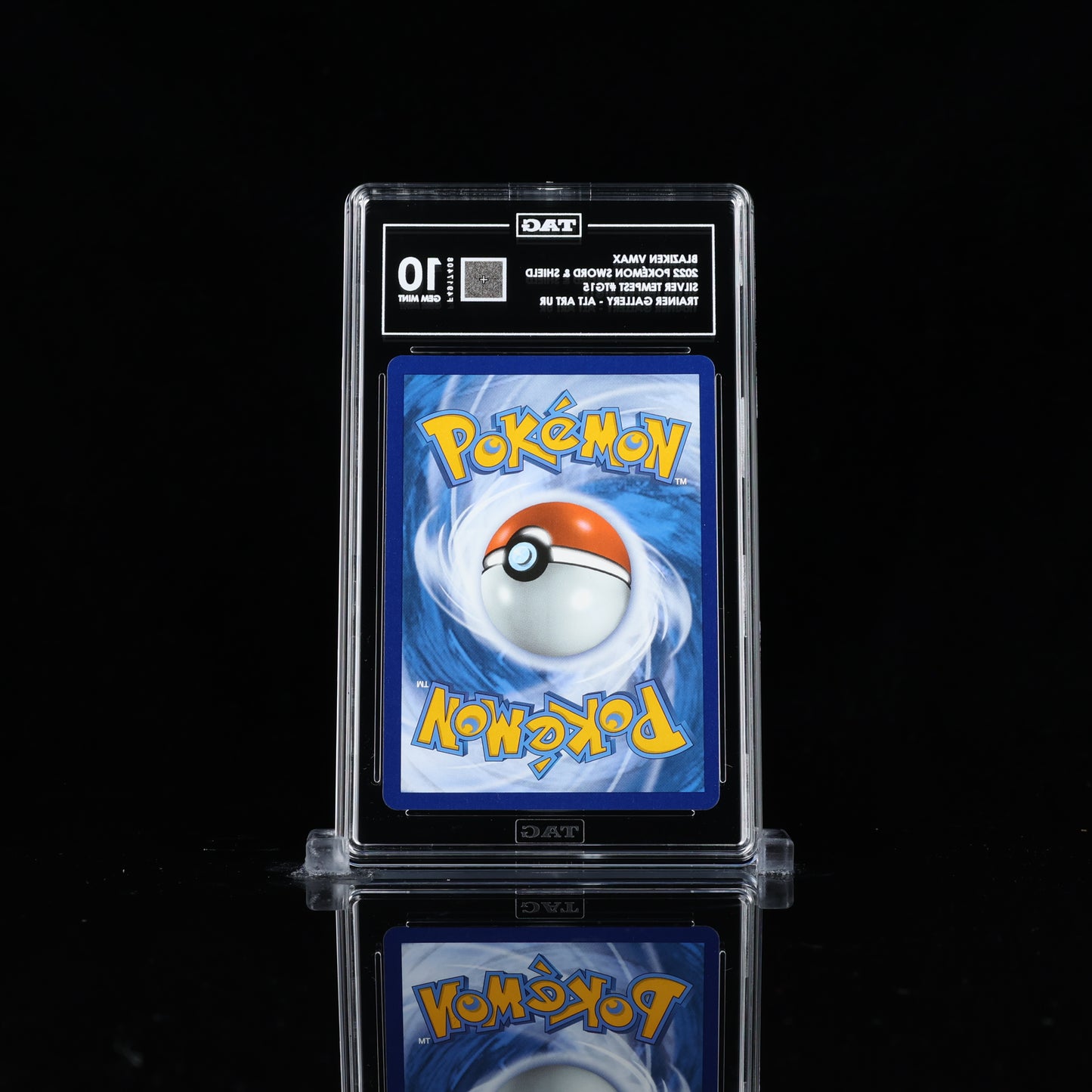 Blaziken VMAX #TG15 Pokemon Silver Tempest TAG GEM MINT 10