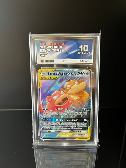 Slowpoke & Psyduck GX #35 ACE 10 Pokemon Unified Minds