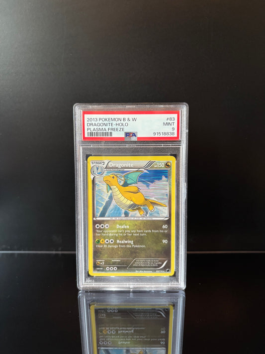 Dragonite #83 Pokemon Plasma Freeze PSA 9