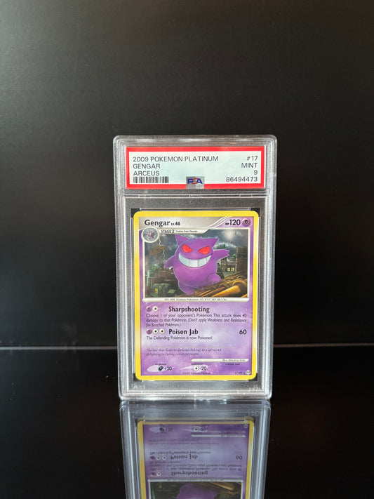 Gengar #17 Pokemon Arceus PSA 9