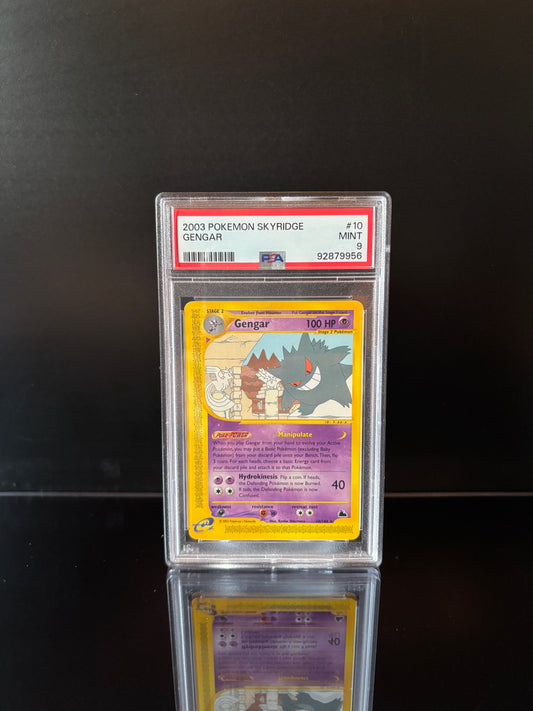 Gengar #10 Pokemon Skyridge PSA 9