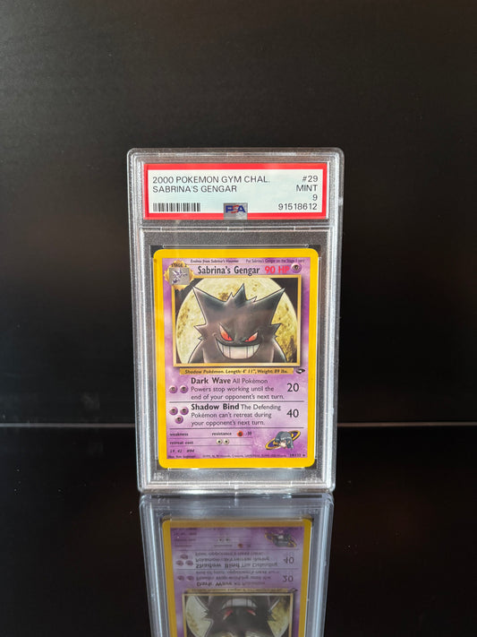Sabrina's Gengar #29 Pokemon Gym Challenge PSA 9
