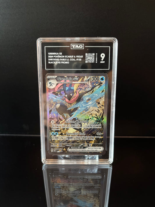 Greninja Ex #132 Pokemon Promo TAG 9