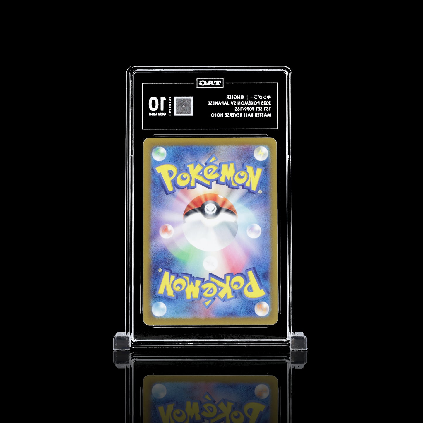 Kingler [Master Ball] #99 TAG 10 Pokemon Japanisch Scarlet &amp; Violet 151