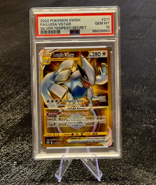 Psa 10 Lugia VSTAR #211 Pokemon Silver Tempest