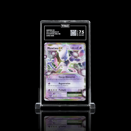 Mewtwo EX #52 TAG Near Mint 7.5 Pokemon Entwicklungen