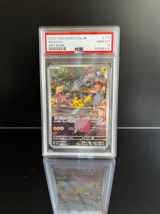 Pikachu #173 Pokemon Japanese Scarlet & Violet 151 PSA 10