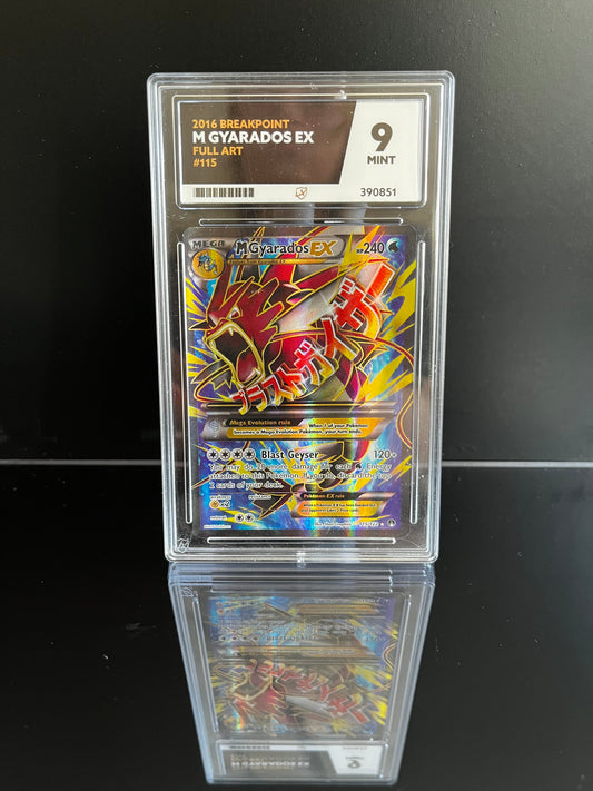 M Gyarados EX #115 Pokemon BREAKpoint ACE MINT 9