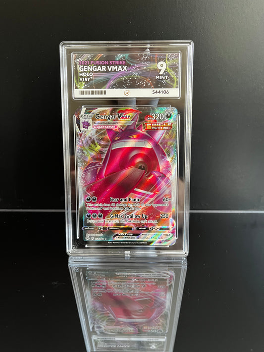 Gengar VMAX #157 Pokemon Fusion Strike ACE MINT 9