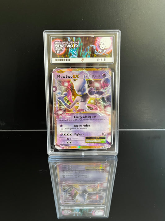 Mewtwo EX #52 Pokemon Evolutions ACE MINT - Excellent 6