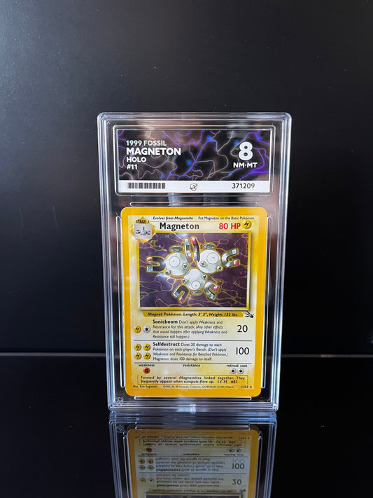 Magneton #11 ACE MINT 8 Pokemon Fossil