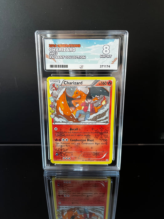 Charizard #RC5 ACE MINT 8 Pokemon Generations